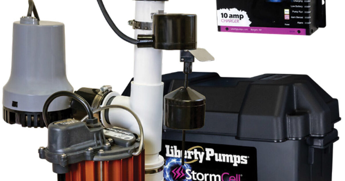 liberty battery backup sump pump system